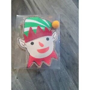 Elf Ornaments 2 Pkg Burlap